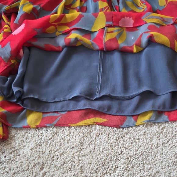 Karlie Multicolor Ruffle Top - Picture 6 of 7